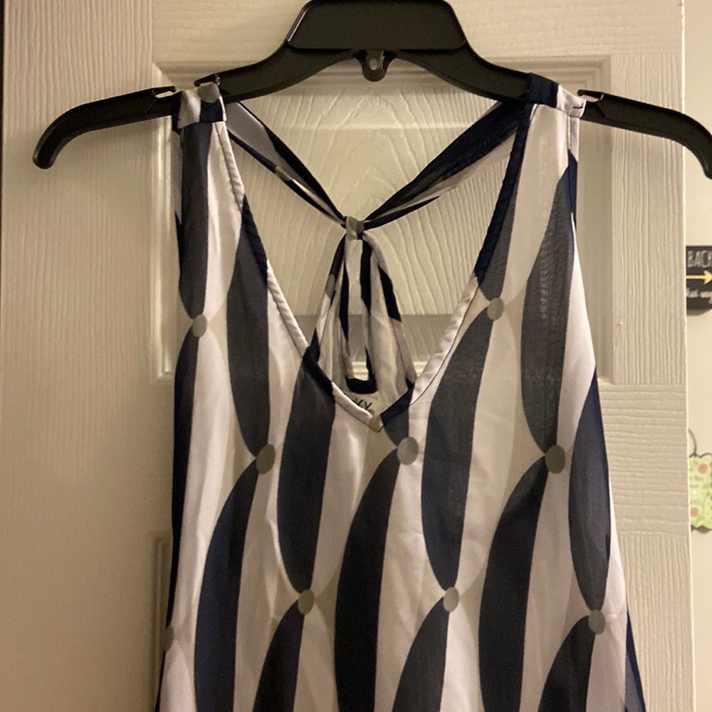 M pinky brand dress A-line and high-low multicolored